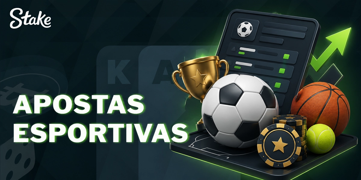 Apostas esportivas Stake para acompanhar partidas e mercados populares brasileiros