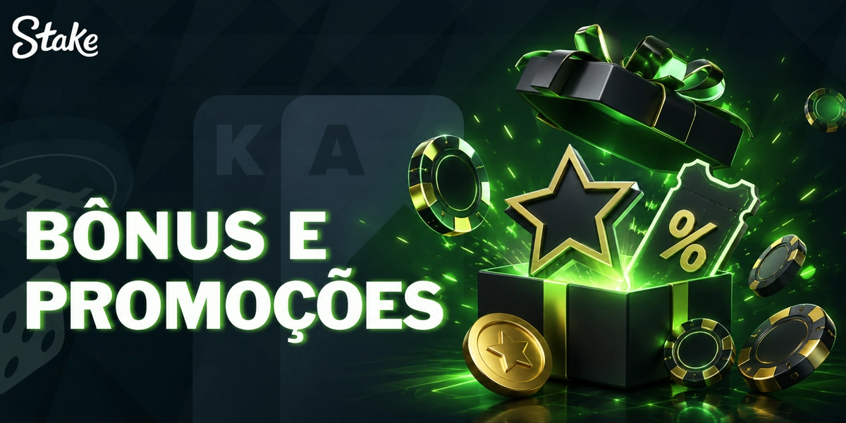 Bônus e promoções Stake para brasileiros aproveitarem ofertas em 2026