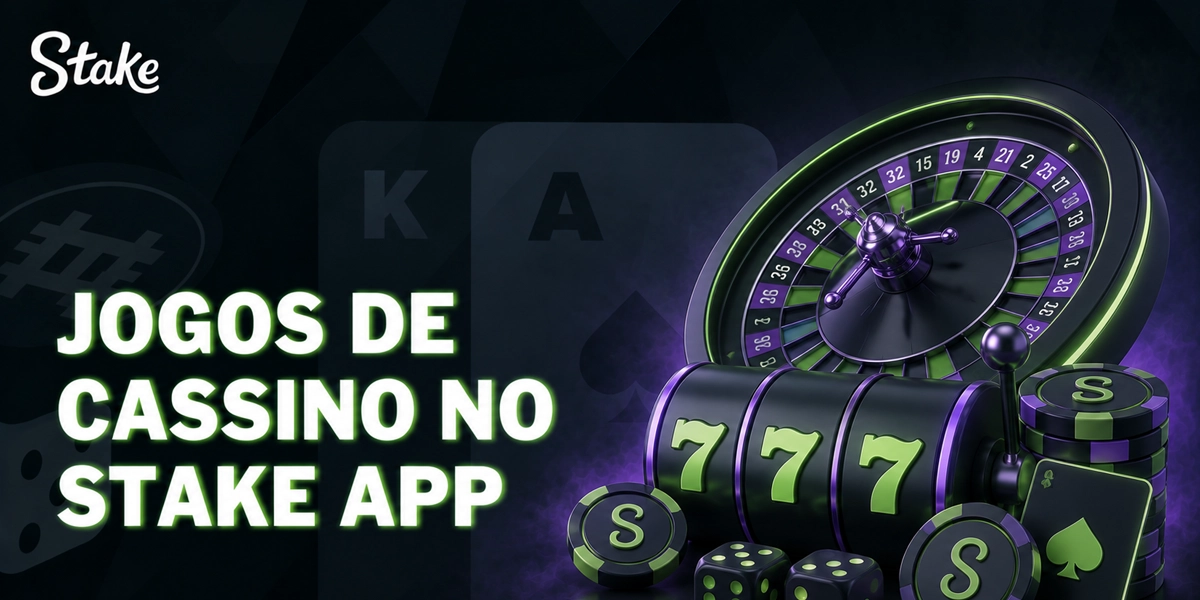 Jogos de cassino no Stake App com opções cripto variadas
