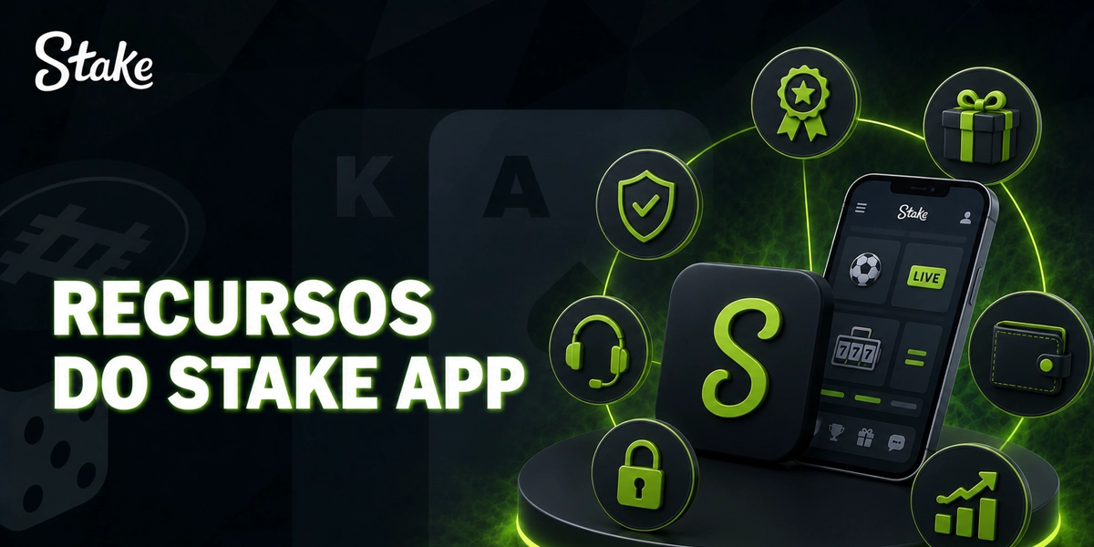 Recursos do Stake App para melhorar apostas cassino e navegação
