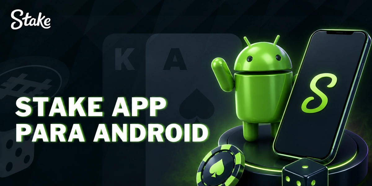 Stake App para Android com acesso rápido a jogos e apostas
