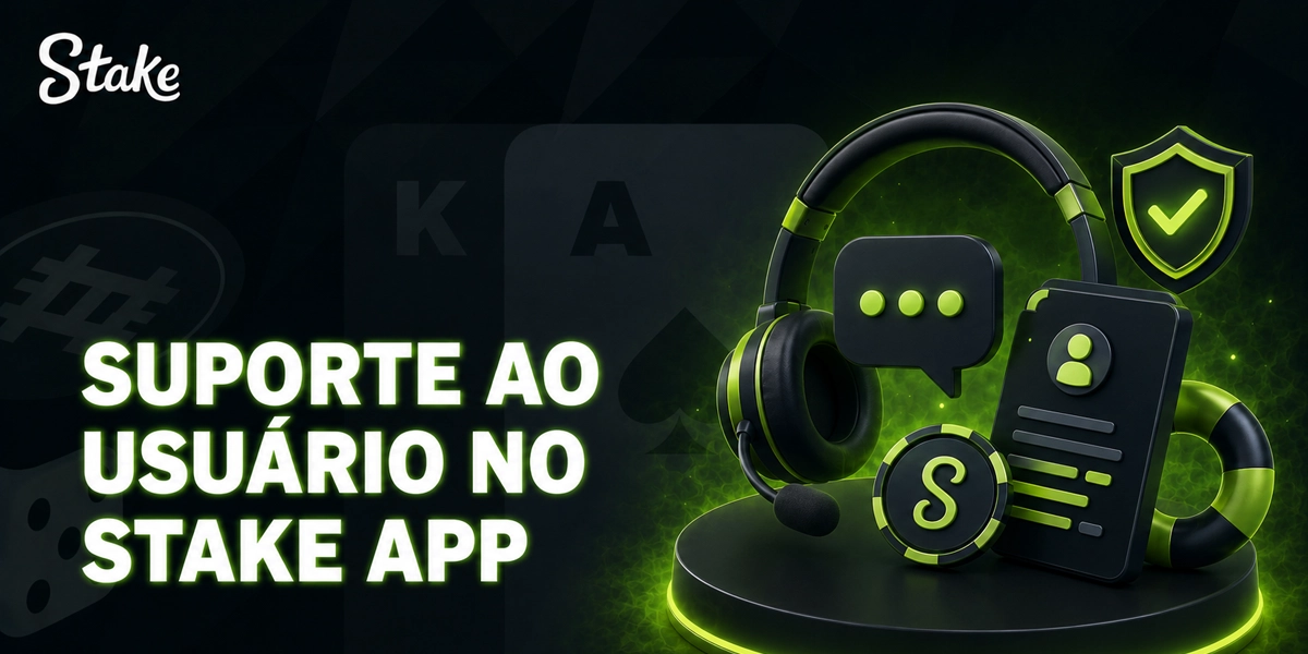 Suporte ao usuário no Stake App para dúvidas e pagamentos