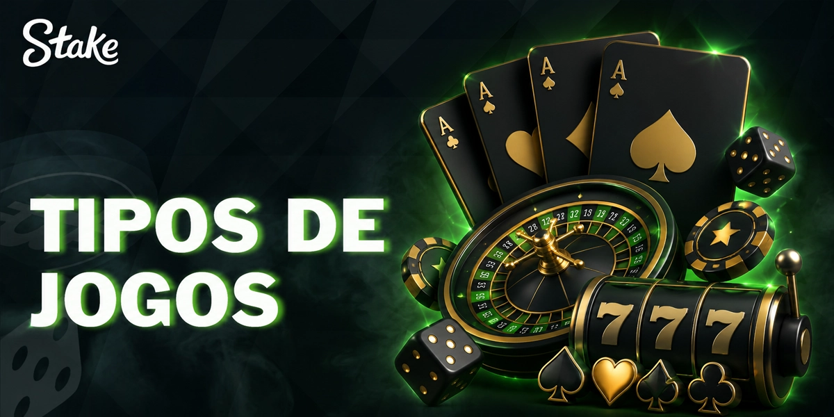 Jogos de cassino cripto na Stake com opções variadas online