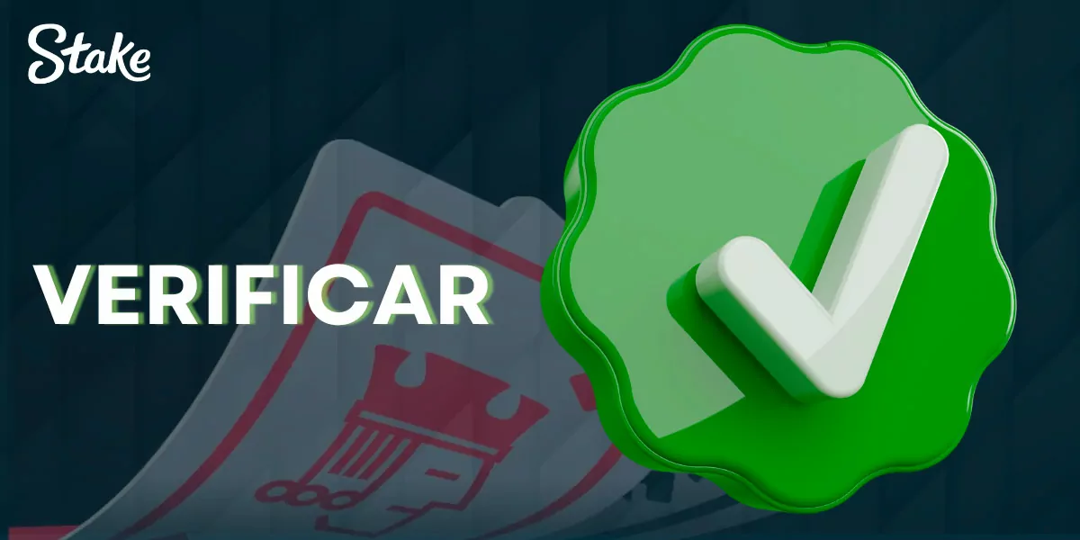 Verificar a sua conta Stake