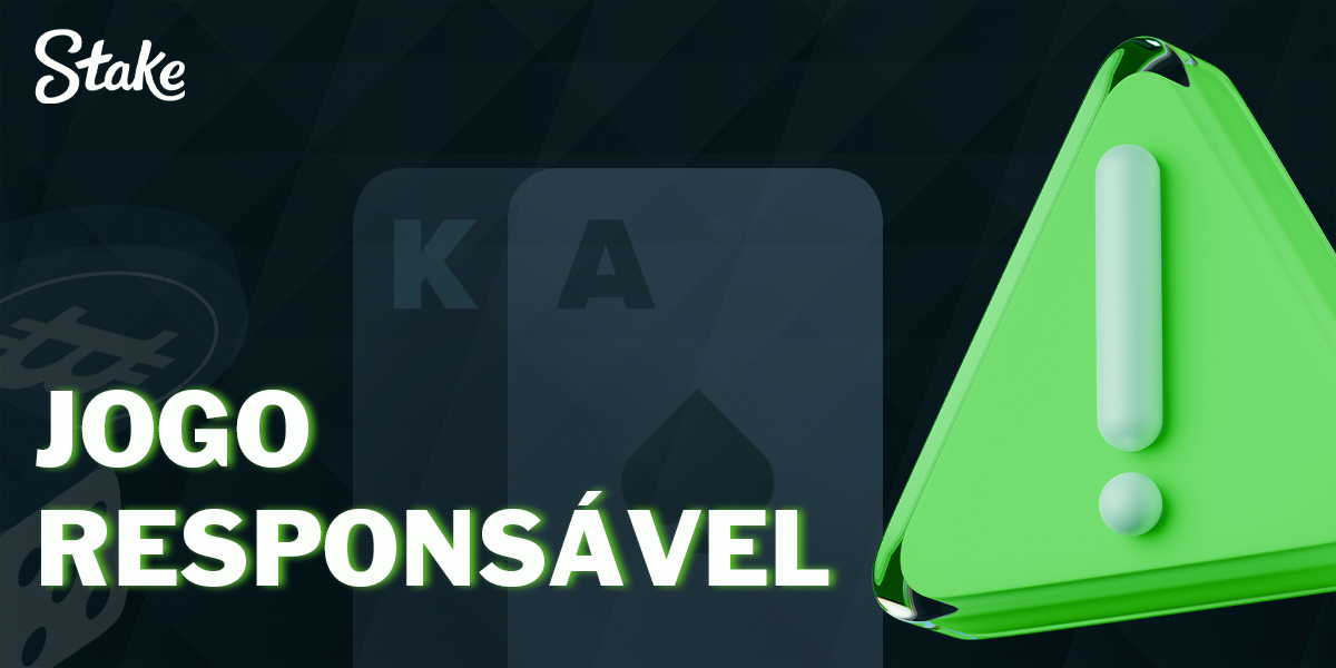 Jogo responsável para os utilizadores do casino online Stake