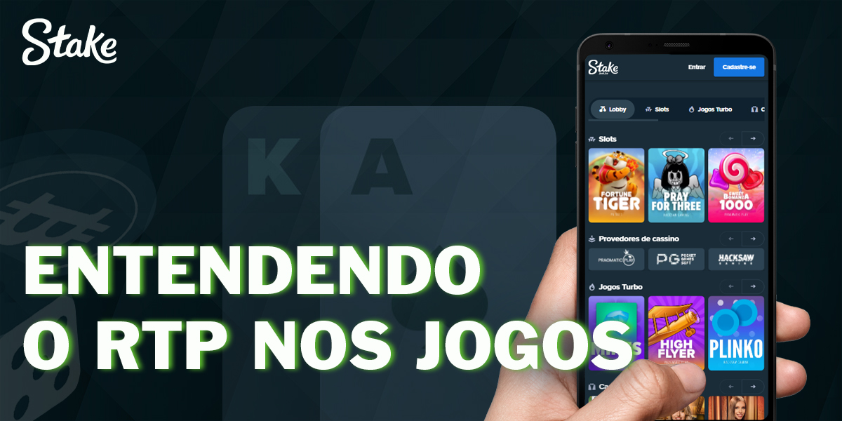 RTP para jogos de casino na plataforma online Stake Brasil